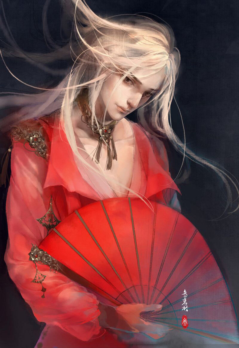 剑网3锦鲤贺岁美艳七秀同人插画赏